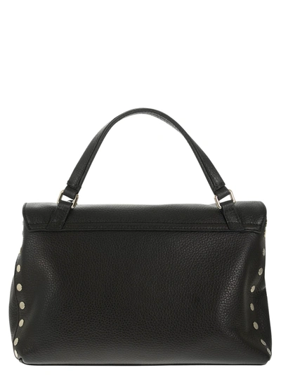Zanellato Black Postina Daily S Handbag