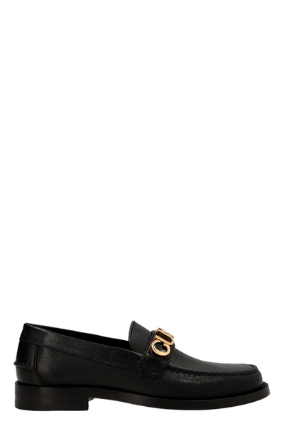 Shop Gucci Women '' Loafers In Black