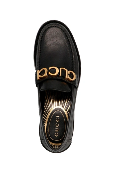Shop Gucci Women '' Loafers In Black
