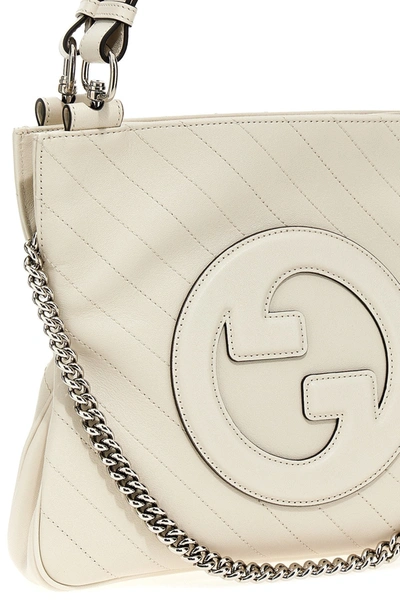 Shop Gucci Women Shopping ' Blondie' In White