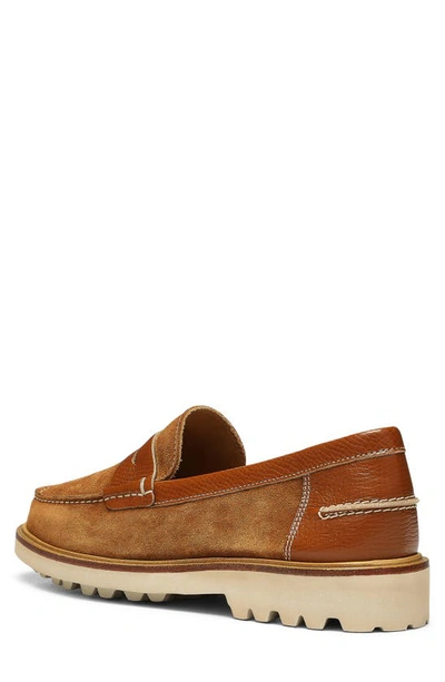 Donald Pliner Jimmy Penny Loafer In Cognac