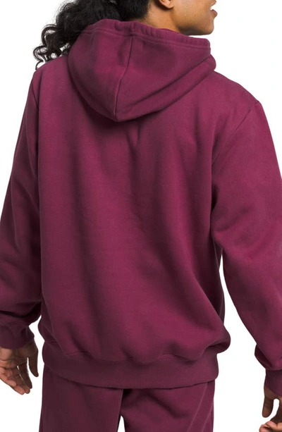 Shop The North Face Heavyweight Graphic Hoodie In Boysenberry/ Lo-fi