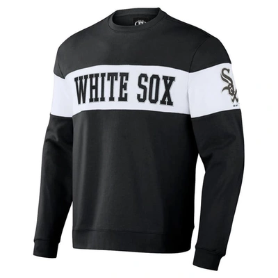 Shop Darius Rucker Collection By Fanatics Black Chicago White Sox Stripe Pullover Sweatshirt