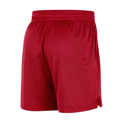 Shop Nike Unisex  Red Washington Wizards Warm Up Performance Practice Shorts