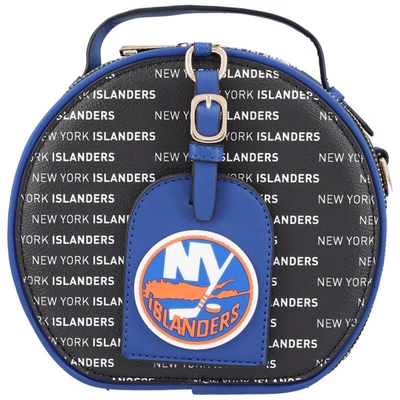 Shop Cuce New York Islanders Repeat Logo Round Bag In Black