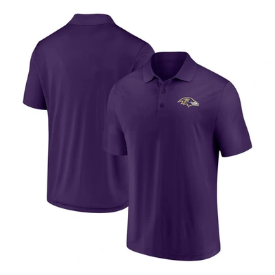Shop Fanatics Branded Purple Baltimore Ravens Component Polo