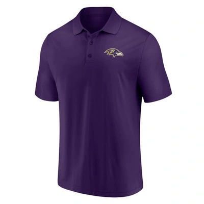 Shop Fanatics Branded Purple Baltimore Ravens Component Polo