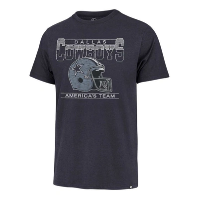 Shop 47 ' Navy Dallas Cowboys Time Lock Franklin T-shirt