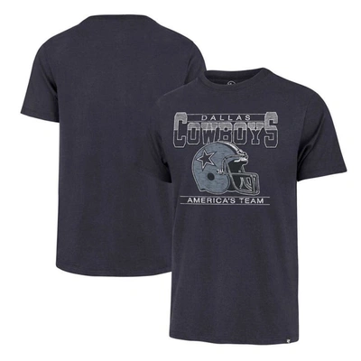 Shop 47 ' Navy Dallas Cowboys Time Lock Franklin T-shirt
