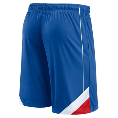 Shop Fanatics Branded Royal New York Giants Interlock Shorts