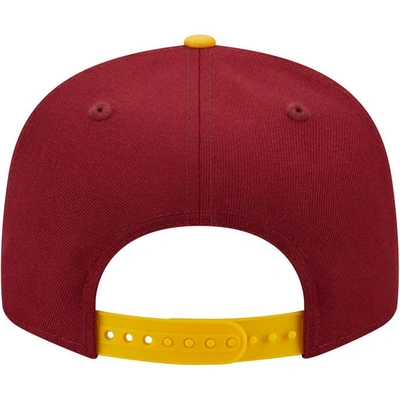 Shop New Era Burgundy/gold Washington Commanders City Originals 9fifty Snapback Hat