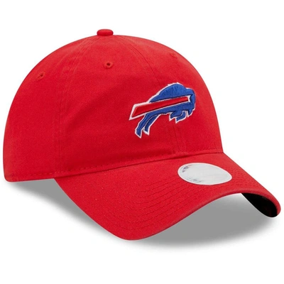 Shop New Era Red Buffalo Bills Core Classic 2.0 9twenty Adjustable Hat