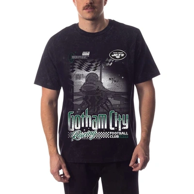 Shop The Wild Collective Unisex  Black New York Jets Tour Band T-shirt