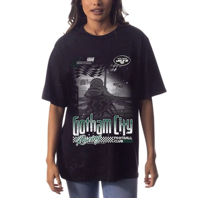 Shop The Wild Collective Unisex  Black New York Jets Tour Band T-shirt