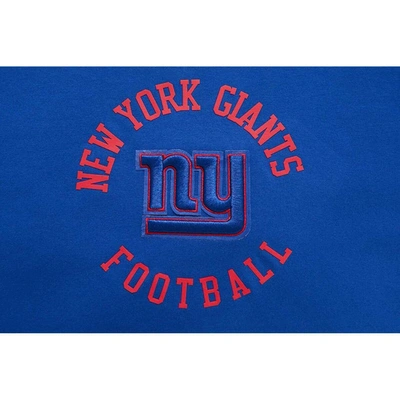 Shop Pro Standard Royal New York Giants Hybrid T-shirt