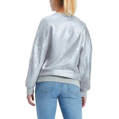 Tommy Jeans Silver Phoenix Suns Tracy Pullover Sweatshirt In Silver