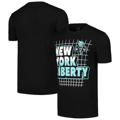 Shop Stadium Essentials Unisex  Black New York Liberty Spelled Out T-shirt