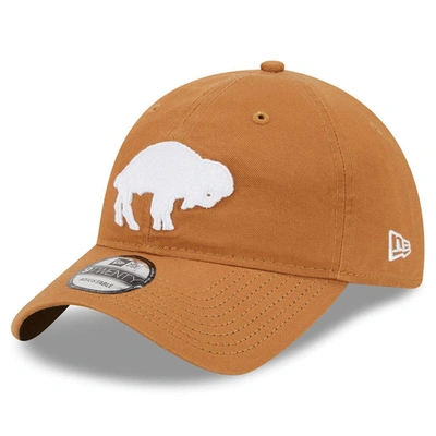 Shop New Era Brown Buffalo Bills Throwback Main Core Classic 2.0 9twenty Adjustable Hat