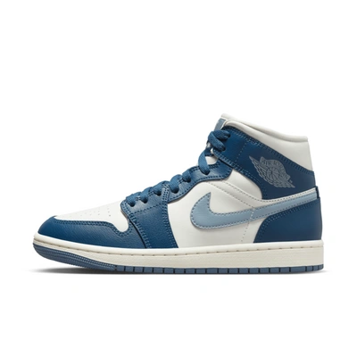 Shop Nike Jordan Air 1 Mid In Blau