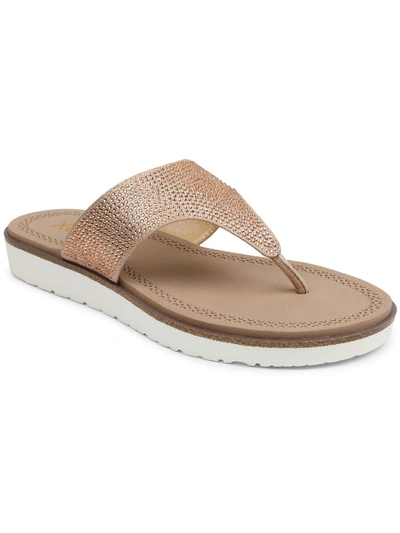 Shop Xoxo Dorcie Womens Strap Slip On Slide Sandals In Multi