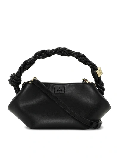 Shop Ganni Black Mini  Bou Bag