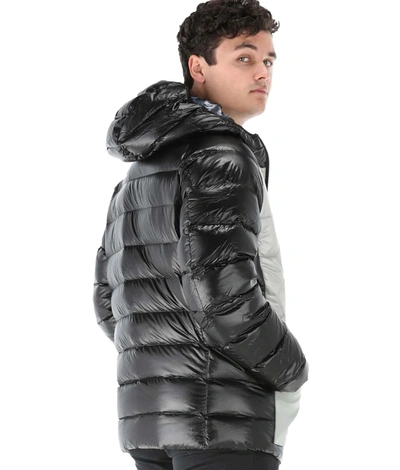 Shop Refrigiwear Limited Edition Bubble Jacket With Men's Hood In Black