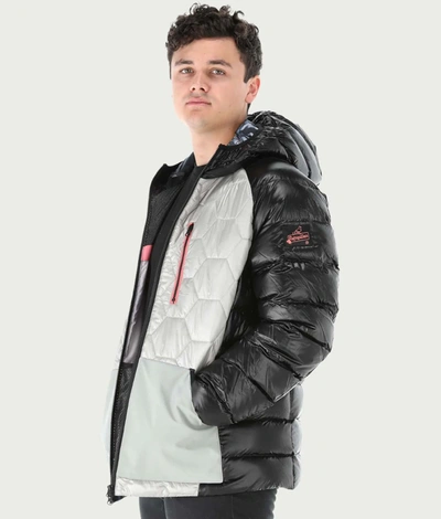 Shop Refrigiwear Limited Edition Bubble Jacket With Men's Hood In Black
