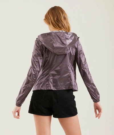 Shop Refrigiwear Sleek Ultra-light Metallic Nylon Women's Jacket In Pink