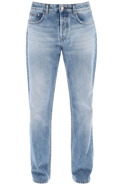 Shop Jacquemus Le De Nìmes Fresa Regular Jeans In Light Blue