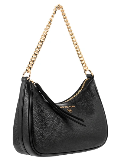 Shop Michael Kors Small Shoulder Bag In Grained Leather