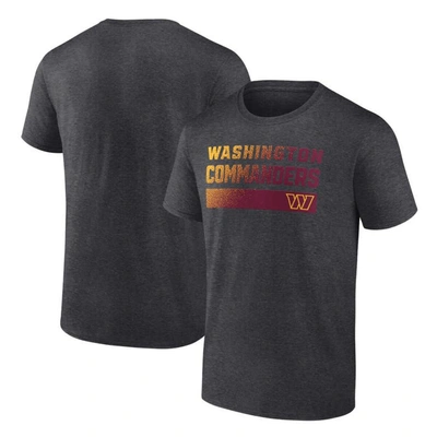 Shop Fanatics Branded  Charcoal Washington Commanders T-shirt