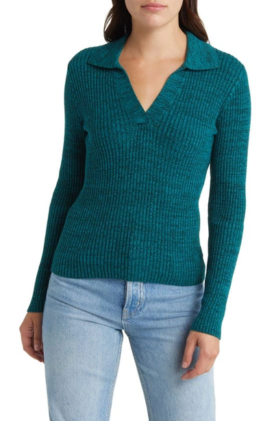 Rails Kennedy Rib Pullover In Evergreen | ModeSens