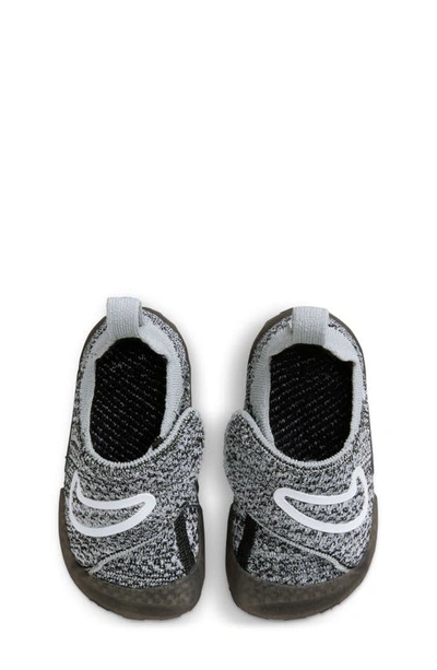 Nike Kids' Swoosh 1 Sneaker In Black/ White/ Wolf Grey