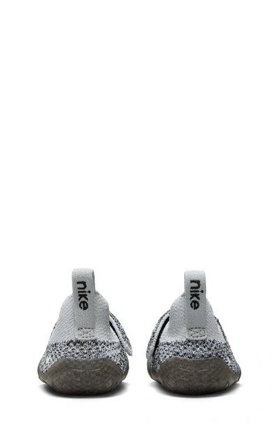Nike Kids' Swoosh 1 Sneaker In Black/ White/ Wolf Grey