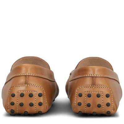 Shop Tod's Gommino Driving Shoes In Leather In Brown