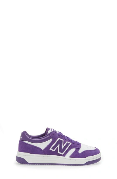 Shop New Balance Kids' 480 Sneaker In Prism Purple