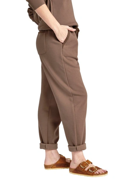Splendid Goldie Drawstring Joggers In Toffee