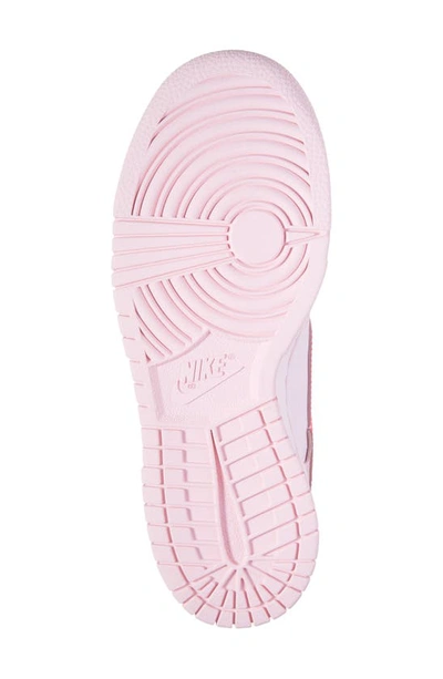 Shop Nike Kids' Dunk Low Basketball Sneaker In Soft Pink/ Pink Foam/ Pink