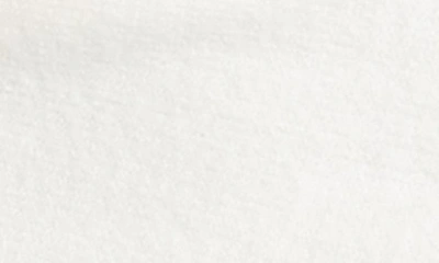 La Fiorentina Faux Fur Trim Wrap Scarf In Ivory