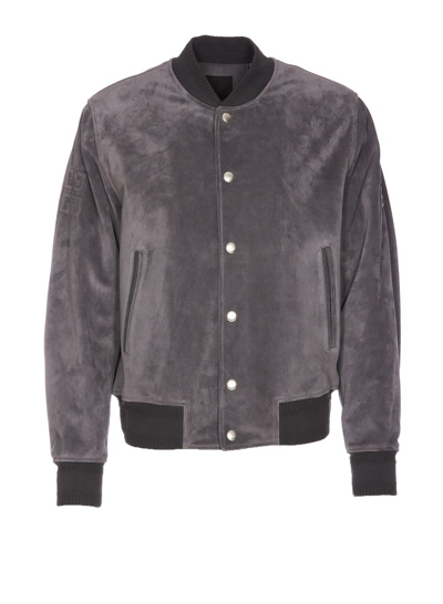 Shop Givenchy Button In Grey