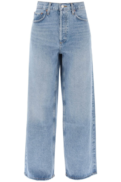 Shop Agolde Low Slung Baggy Jeans