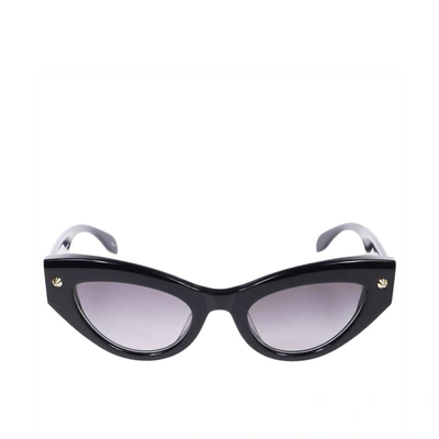 Shop Alexander Mcqueen Cat Eye Sunglasses