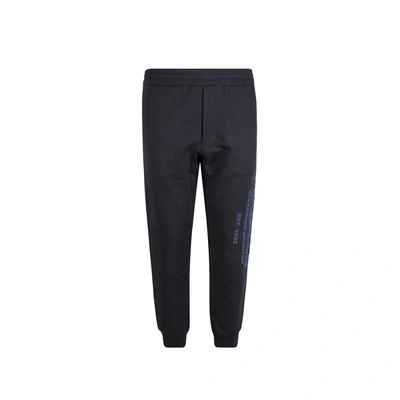 Shop Alexander Mcqueen Cotton Logo Sweatpants