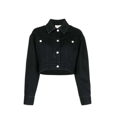 Shop Alexander Mcqueen Denim Jacket