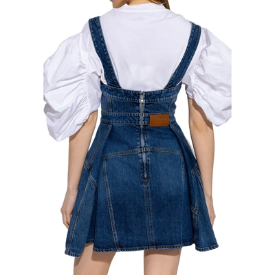 Alexander Mcqueen Denim Mini Dress Women