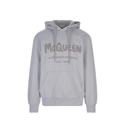 Shop Alexander Mcqueen Hoodie Sweatshirt