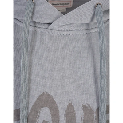 Alexander Mcqueen Graffiti Logo Print Sweatshirt