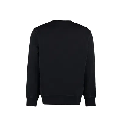 Alexander Mcqueen Spray Effect Logo Sweatshirt