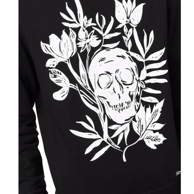 Shop Alexander Mcqueen Printed Skull Sweartshirt