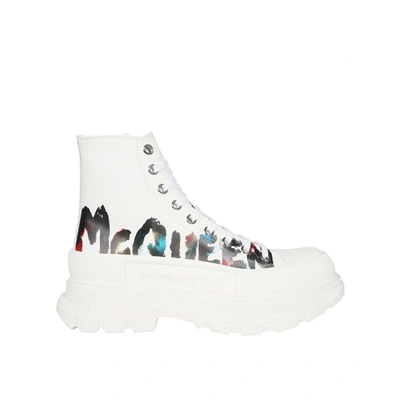 Shop Alexander Mcqueen Tread Slick Sneakers